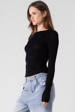 Load image into Gallery viewer, Milo Long Sleeve in Black