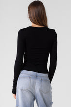 Load image into Gallery viewer, Milo Long Sleeve in Black