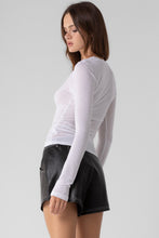 Load image into Gallery viewer, Milo Long Sleeve in White