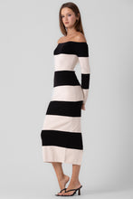 Load image into Gallery viewer, Chai Latte Off Shoulder Maxi Dress