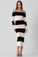 Load image into Gallery viewer, Chai Latte Off Shoulder Maxi Dress