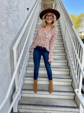 Load image into Gallery viewer, Collins Skinny Denim W/ Fray Hem in Dark Denim