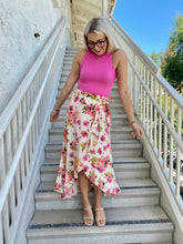 Load image into Gallery viewer, Sofia Floral Wrap Skirt
