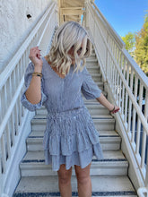 Load image into Gallery viewer, Stella Stripped Mini Dress