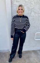 Load image into Gallery viewer, Drawn To You Sweater in Black