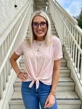 Load image into Gallery viewer, In The Loop Tee in Blush