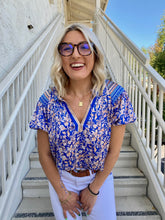 Load image into Gallery viewer, Ocean Blues Blouse