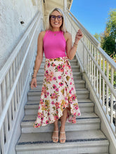 Load image into Gallery viewer, Sofia Floral Wrap Skirt