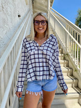 Load image into Gallery viewer, Austin Plaid Blouse