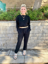 Load image into Gallery viewer, Astrid Crewneck in Black
