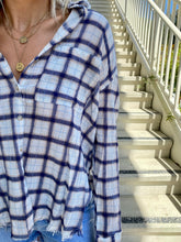 Load image into Gallery viewer, Austin Plaid Blouse
