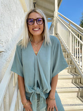 Load image into Gallery viewer, Amarillo Tie Top