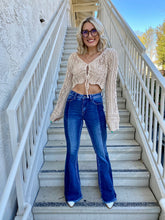 Load image into Gallery viewer, Desert Springs Crochet Crop Top