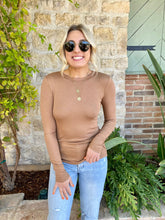 Load image into Gallery viewer, Back to Basics Long Sleeve in Caramel