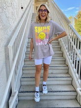 Load image into Gallery viewer, Smile Oversized Graphic Tee