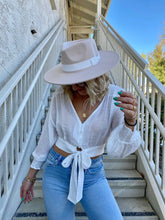 Load image into Gallery viewer, Forever Love Crop Blouse