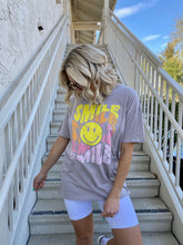 Load image into Gallery viewer, Smile Oversized Graphic Tee