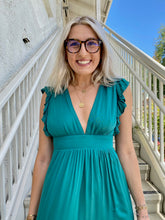 Load image into Gallery viewer, Alora Midi Dress in Green