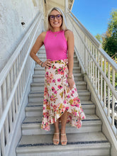 Load image into Gallery viewer, Sofia Floral Wrap Skirt