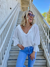 Load image into Gallery viewer, Roxy Ruffle Blouse