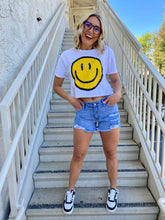 Load image into Gallery viewer, All Smiles Cropped Tee