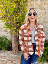 Load image into Gallery viewer, Pauly Plaid Shacket