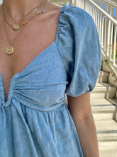 Load image into Gallery viewer, Summer Is Here Dress in Dusty Blue