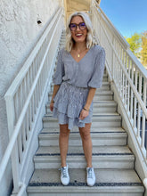 Load image into Gallery viewer, Stella Stripped Mini Dress