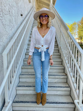 Load image into Gallery viewer, Forever Love Crop Blouse