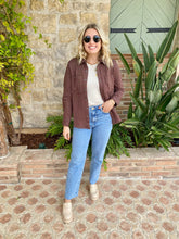 Load image into Gallery viewer, Quentin Quilted Jacket in Brown