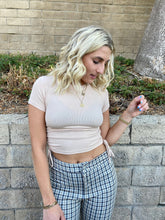 Load image into Gallery viewer, We Belong Together Crop Tee