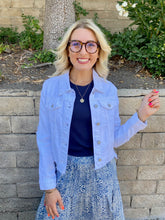 Load image into Gallery viewer, Marshmallow White Denim Jacket