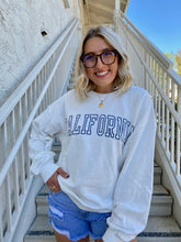 Load image into Gallery viewer, California Crewneck in Off White