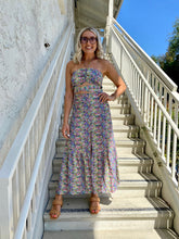 Load image into Gallery viewer, Rainbow Florals Midi Skirt