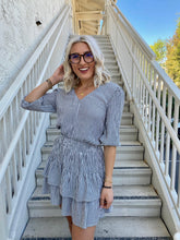Load image into Gallery viewer, Stella Stripped Mini Dress