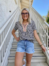 Load image into Gallery viewer, Midnight Florals Blouse