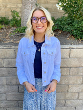 Load image into Gallery viewer, Marshmallow White Denim Jacket