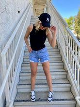 Load image into Gallery viewer, Katy Ribbed Tank in Black