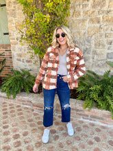 Load image into Gallery viewer, Pauly Plaid Shacket