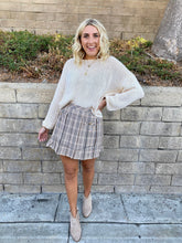 Load image into Gallery viewer, Back in Plaid Mini Skirt