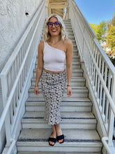 Load image into Gallery viewer, Zuma One Shoulder Crop Top in Nude
