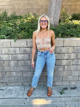 Load image into Gallery viewer, Khaki Dreams Crop Top