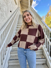 Load image into Gallery viewer, Classroom Diaries Sweater in Brown