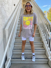 Load image into Gallery viewer, Smile Oversized Graphic Tee
