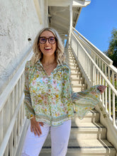 Load image into Gallery viewer, Spring Blossoms Blouse
