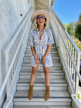 Load image into Gallery viewer, Floral Hideout Mini Dress