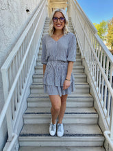 Load image into Gallery viewer, Stella Stripped Mini Dress