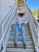 Load image into Gallery viewer, Forever Love Crop Blouse