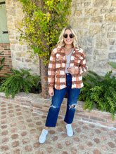 Load image into Gallery viewer, Pauly Plaid Shacket