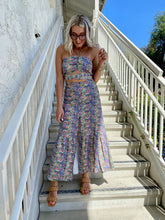 Load image into Gallery viewer, Rainbow Florals Midi Skirt